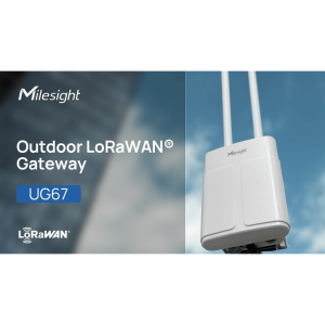 Gateway LoRaWAN para exterior, de largo alcance, con modulo SIM