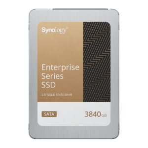 SSD SATA de 2,5" Serie Enterprise |  3840 GB | Alto Rendimiento Estable | Resistencia Empresarial | Protección de Datos Integral | Análisis de Vida Útil | Compatibilidad con Synology DSM | Garantía de 5 Años