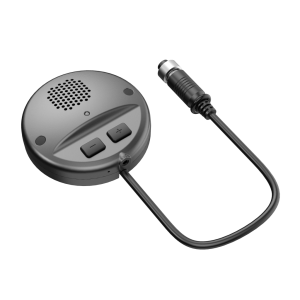 Accesorio para Audio de 2 Vías / Compatible con DVR Móvil HIKVISION / Conector Tipo Aviación / Micrófono y Altavoz Integrados