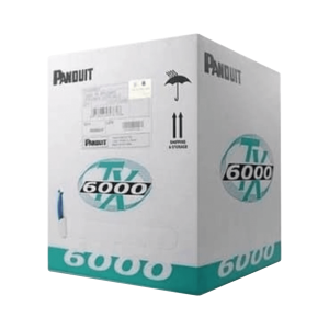 Bobina de Cable UTP 305 Metros (1000 Pies) de Cobre, TX6000? PanNet, Reelex, Amarillo, Categor?a 6 Mejorado (23 AWG), PVC (CM), de 4 Pares