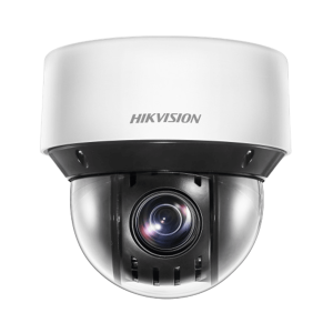Mini Domo IP PTZ 2 Megapixel / 25X Zoom / 50 mts Luz Infrarroja Inteligente (Visión Nocturna) / Autoseguimiento / WDR 120 dB / PoE+ / IP66 / Ultra Baja Iluminación / MicroSD