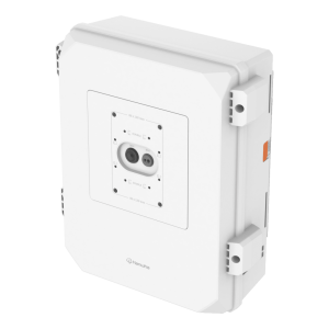 Gabinete SBP-150NBW / PC (Policarbonato) y Aluminio / IP66 IK10 NEMA 4X / Carga Máxima 15 kg / Dimensiones 360x420x163.1 mm / Color Blanco