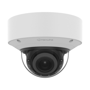 Cámara Domo 4K con IA, Antivandalica / Lente Motorizado de 4.4 a 9.3mm / P-Iris, WDR 120dB / Ranura SD / Conteo de personas y Vehiculos