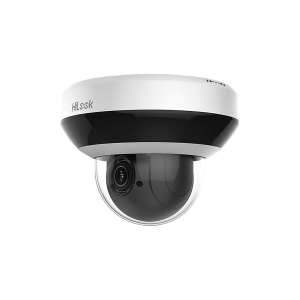 Mini PTZ IP 2 Megapixel / 4X Zoom / Audio Bidireccional / H.265+ / 20 mts IR EXIR / WDR 120 dB / PoE / IK10 / IP66 / Ultra Baja Iluminación / Micrófono Integrado / Micro SD