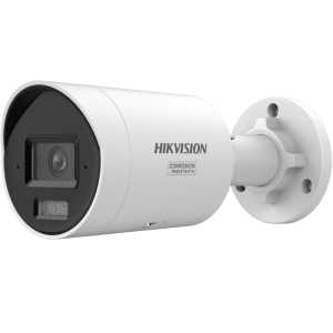 [Dual Light + 2 Micrófonos Integrados] Bala IP 12 Megapixel / Lente 2.8 mm / 40 mts Luz Blanca + 40 mts IR / ACUSENSE / Exterior IP67 / WDR 120 dB / PoE  / Micro SD / Metal / ACUSEARCH