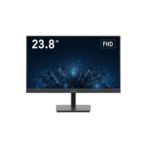 Monitor LED FullHD (1080p) de 24" / Ideal para CCTV, Oficina y Hogar / Entrada HDMI-VGA-BNC / Montaje VESA ( 75 X 75) / Uso 24/7 / Backlight E-LED / Ultra Delgado