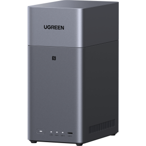 NAS UGREEN NASync DH2300 / Procesador RK3576 / 4GB / 32GB eMMC / 2 Bahías SATA / JBOD-Basic-RAID 0-RAID 1 / Puerto HDMI 4K / 1 GbE / USB 3.2 Gen 1 Type-C / Detección NFC