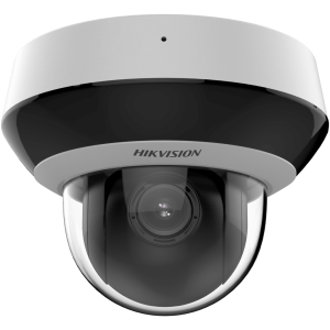 Mini Domo PTZ IP 6 Megapixel / 4X Zoom / Micrófono y Bocina Integrada / ACUSENSE / H.265+ / 20 mts IR EXIR / WDR / PoE / IK10 / IP66 / DarkFighter / / Micro SD
