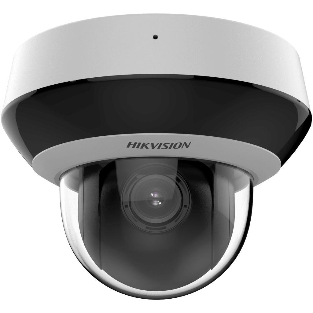Mini Domo PTZ IP 6 Megapixel / 4X Zoom / Micrófono y Bocina Integrada / ACUSENSE / H.265+ / 20 mts IR EXIR / WDR / PoE / IK10 / IP66 / DarkFighter / / Micro SD