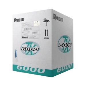 Bobina de Cable UTP 305 Metros (1000 Pies) de Cobre, TX6000? PanNet, Reelex, Blanco, Categoría 6 Mejorado (23 AWG), PVC (CMR, Riser), de 4 Pares
