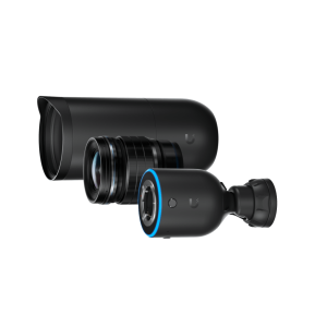 UniFi Protect AI DSLR – Cámara 4K PoE+ para Interior/Exterior con Sensor de Alta Sensibilidad, Lente Fija Gran Angular de 17 mm y Analítica Avanzada por IA