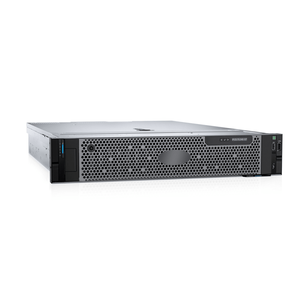 Servidor de Administración / 2x CPU Xeon 5418Y 24 Cores / 512GB DDR5 / Almacenamiento 960GB SSD RAID1 + 6.4TB NVMe + 48TB HDD / Controladora RAID H755 8G / 10GbE + 1GbE / iDRAC9 Enterprise / Sin S.O