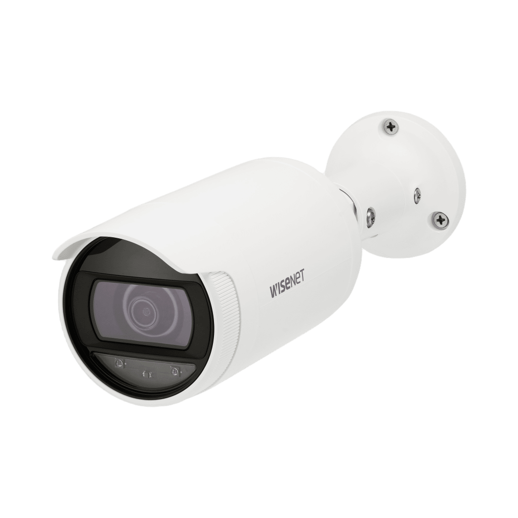 Cámara IP Tipo Bala 4 Megapíxel / Lente varifocal motorizado 3.3 a 10.3mm / IR 30M / WDR 120db / IP66 / H.265 & WiseStream / modo pasillo / POE 802.3af