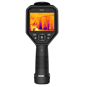 M11W - Cámara Termográfica Portátil con Campo de Visión Amplio / Resolución Térmica 192 x 144 (SuperIR 384 x 288) / Cámara Visual 8MP / FOV 37.2°×27.8° / Rango de -20°C a 550°C / Panta