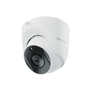 Cámara de Vigilancia TC500 | 5 Megapíxeles (2880x1620) | Lente 2.8 mm (110° H) | Visión Nocturna 30 mts | IP67 | IA para Detección de Personas y Vehículos | Compatible con Surveillance Station | Almacenamiento en mic