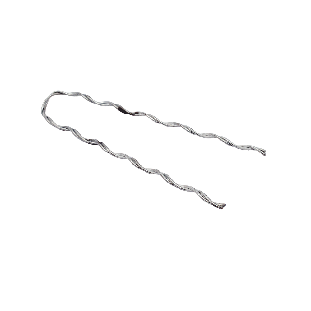 Remate Preformado para Fibra Óptica Mini Figura 8, Span 80 m, para mensajero de acero con diámetro Φ 1.6 mm - 1/16" - Image 2