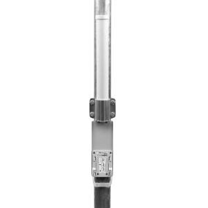 Antena omnidireccional, potente cobertura de 360°, doble polaridad MIMO 2x2, frecuencia 5 GHz (5.45-5.85 GHz) de 10 dBi