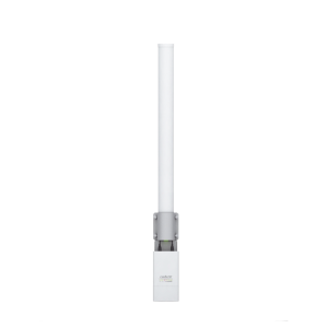 Antena omnidireccional, potente cobertura de 360°, doble polaridad MIMO 2x2, frecuencia 5 GHz (5.45-5.85 GHz) de 13 dBi