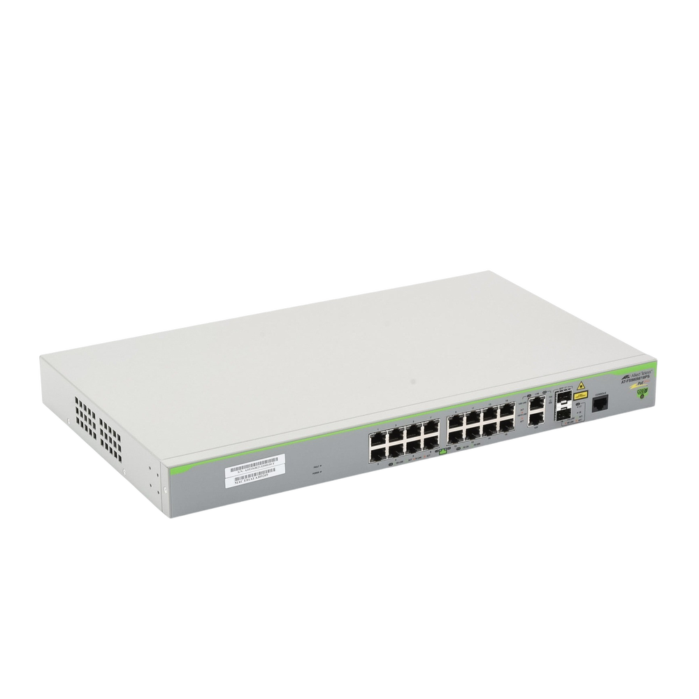 Switch PoE+ Administrable CentreCOM FS980M, Capa 3 de 16 Puertos 10/100 Mbps + 2 puertos RJ45 Gigabit/SFP Combo, 250W - Image 4