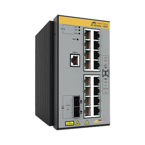 Switch Industrial Capa 3, 16x 10/100/1000-T PoE+, 2x SFP 1G