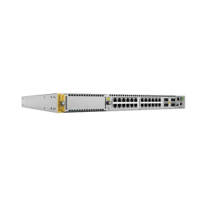 Switch Stackeable Capa 3, 24 puertos 1/2.5/5/10G RJ45, 4 x 40G/100G QSFP+/QSFP28, 1 ranura de expansión
