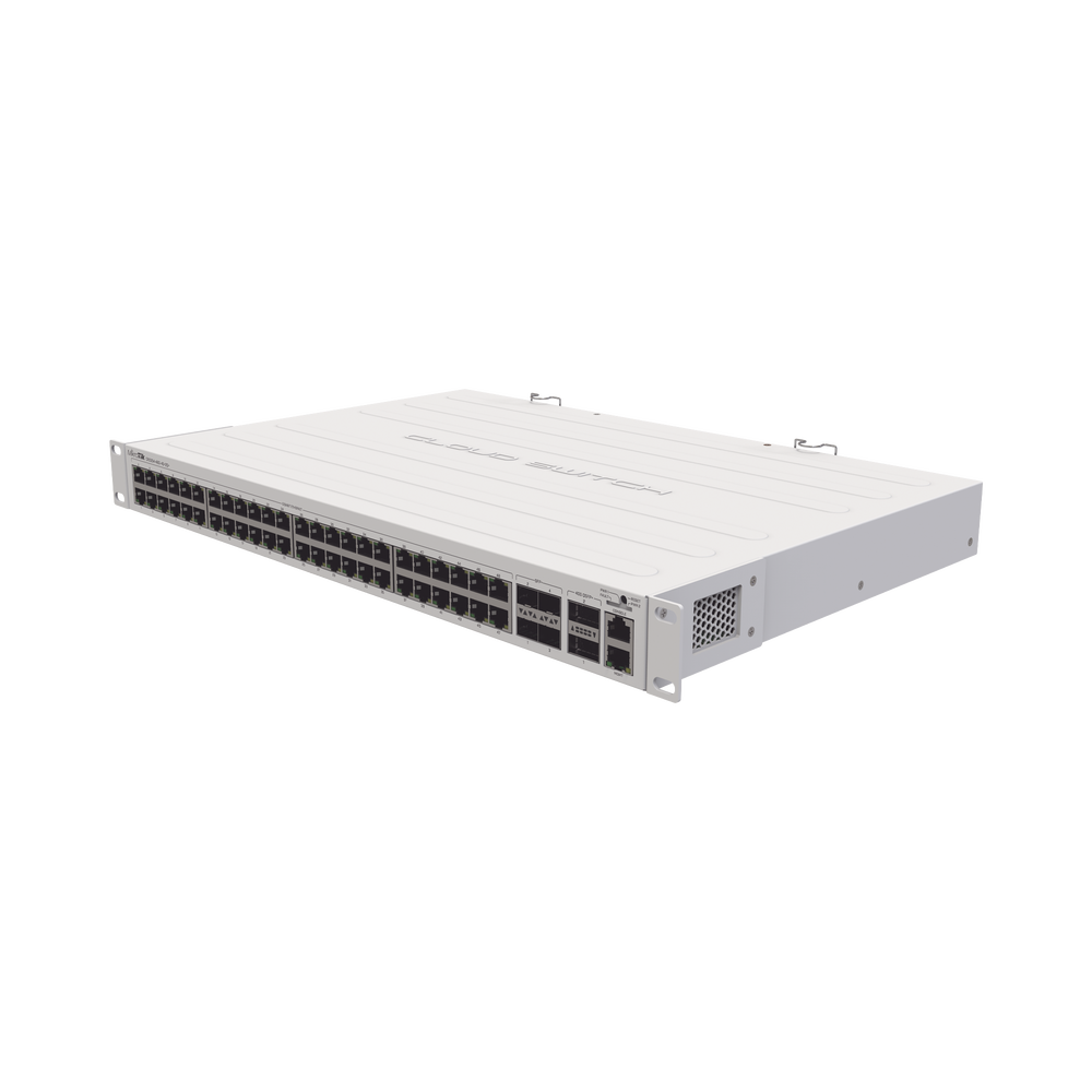 (CRS354-48G-4S+2Q+RM) Cloud Router Switch 48 puertos Gigabit Ethernet, 4 puertos SFP+ 10G, 2 puertos QSFP+ 40G, Montaje en Rack - Image 3