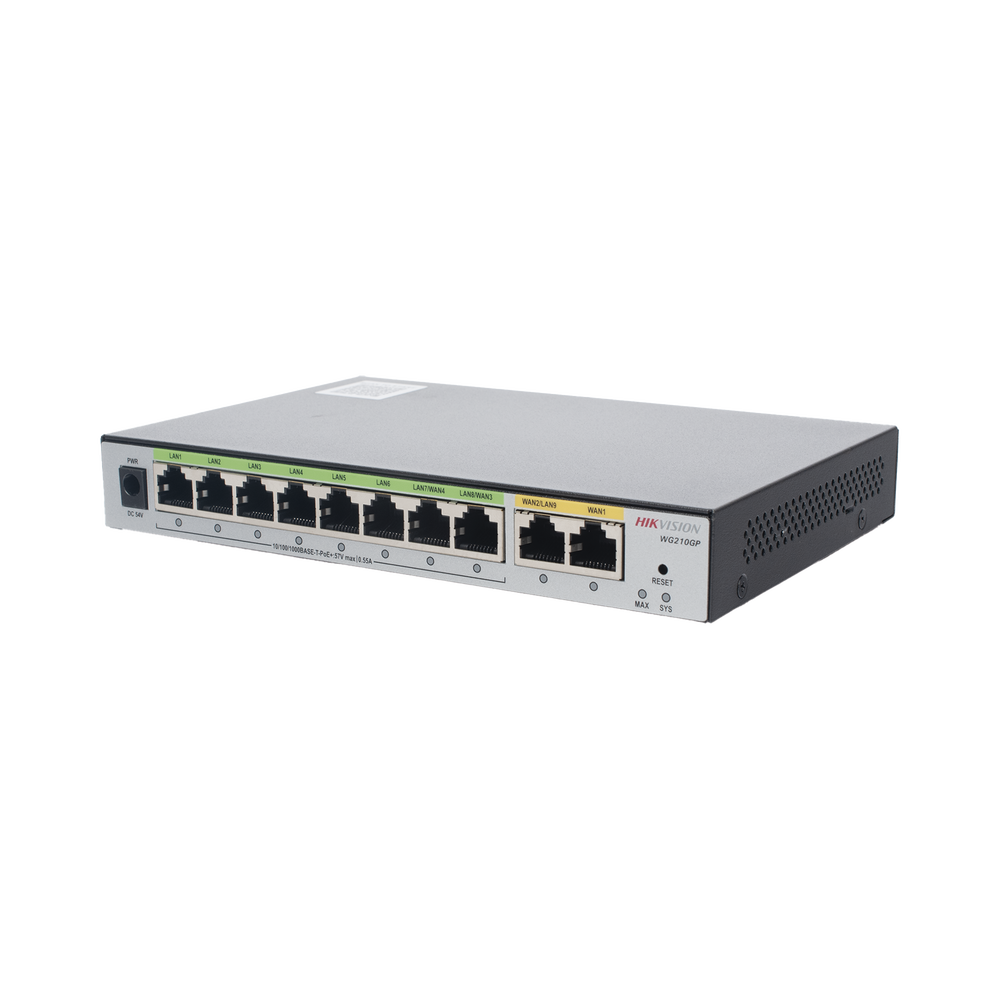 Router Gigabit PoE+ / Ideal para Access Point (AP) / 8 Puertos Gigabit PoE+ / 2 Puertos WAN / Hasta 200 clientes - Image 2