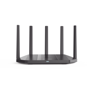 Router Inalámbrico / Wifi 6 / Hasta 1800 Mbps / MESH / Doble Banda AC (2.4 GHz y 5 GHz) / 4 Puertos 1000 Mbps / 5 Antenas Omnidireccional / Interior / Beamforming Optimizado / Administración Gratuita desde la Nube