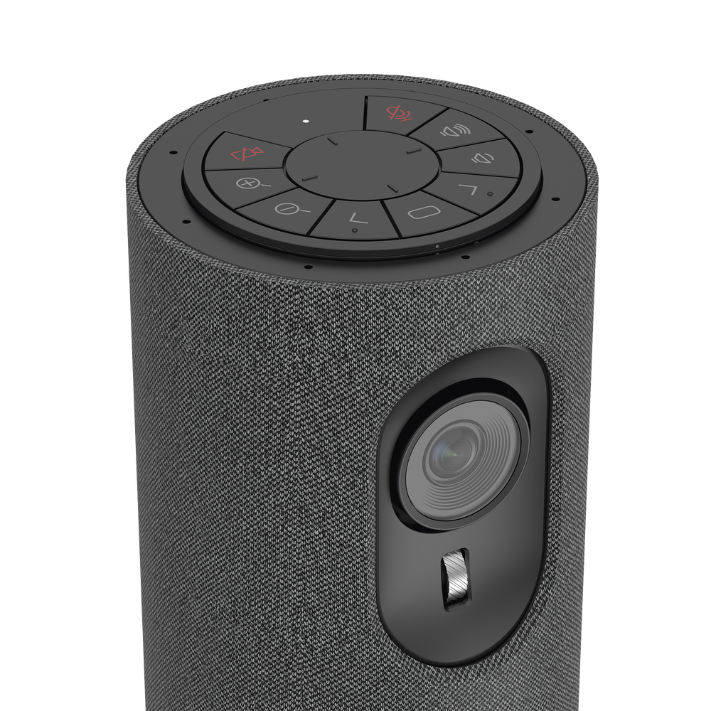 Cámara de Videoconferencia Portátil / Resolución de 2 Megapixel (Full HD) / 4 Micrófonos / Altavoz 5 W / Conexión USB / Control Remoto / Plug and Play / Movimiento PTZ - Image 3