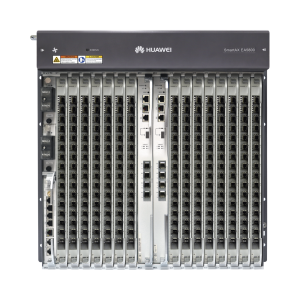 OLT GPON OptiXAccess Carrier Class con 1 tarjeta de 16 puertos GPON, 15 ranuras, 2 Fuentes de alimentación DC, 11 UR