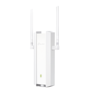 Punto de Acceso Omada Exterior / Wi-Fi 6 AX1800 MU-MIMO 2x2 / Mesh Omada / Alta Densidad de Usuarios / Carcasa Resistente IP67 / Configuración por Controlador o Stand-Alone / Para Montaje en Mástil/ Pared / Alimentación PoE+