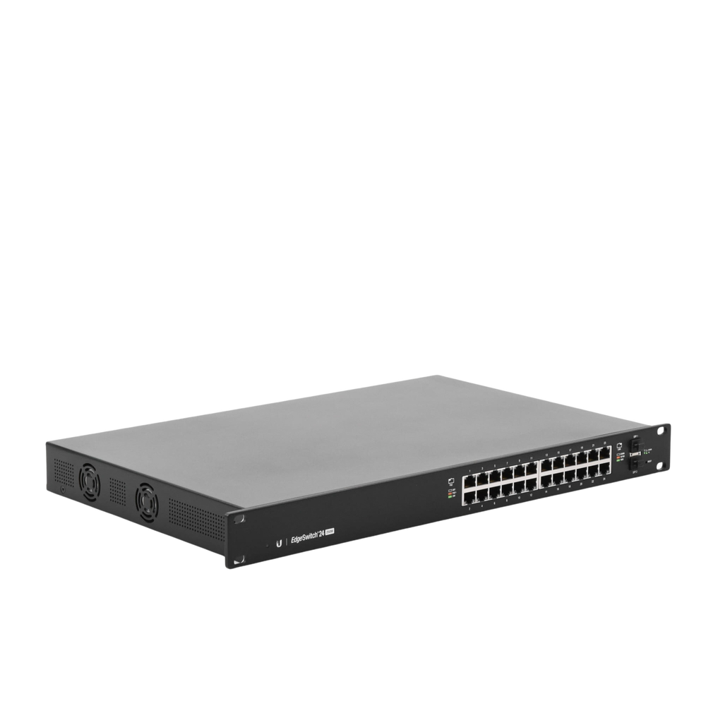 Switch EdgeMAX administrable de 24 puertos Gigabit con PoE+/PoE Pasivo 24V + 2 Puertos SFP, 250 W - Image 2