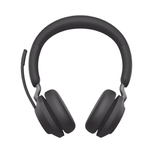 Jabra Evolve2 65, Auricular stereo versión UC con aislamiento de ruido activa, dongle USB-A indicador de ocupado (Busylight) (26599-989-999)