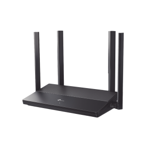 Router WiFi 6 AX 1500 Mbps / MU-MIMO 2X2 y OFDMA / 1 Puerto WAN Gigabit / 3 Puertos LAN Gigabit / Soporta IPV6 y TR-069 / 4 Antenas Beamforming / Seguridad WiFi WPA3