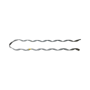 Remate Preformado de Acero Galvanizado para fibra Mini-ADSS, Diámetros 6-7 mm (Estructura de 4 hilos con Polvo Abrasivo)