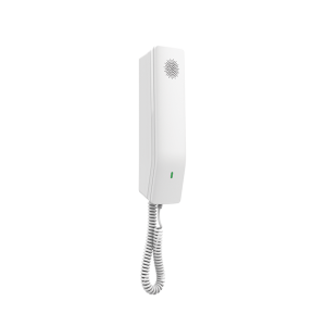 Teléfono IP para Hoteles / Altavoz HD / 2 Cuentas y Líneas SIP / 10 Teclas de Marcación Rápida / 3 Teclas Programables / Códec OPUS / Gestión GDMS / Instalación en Escritorio y Pared / PoE 100 Mbps
