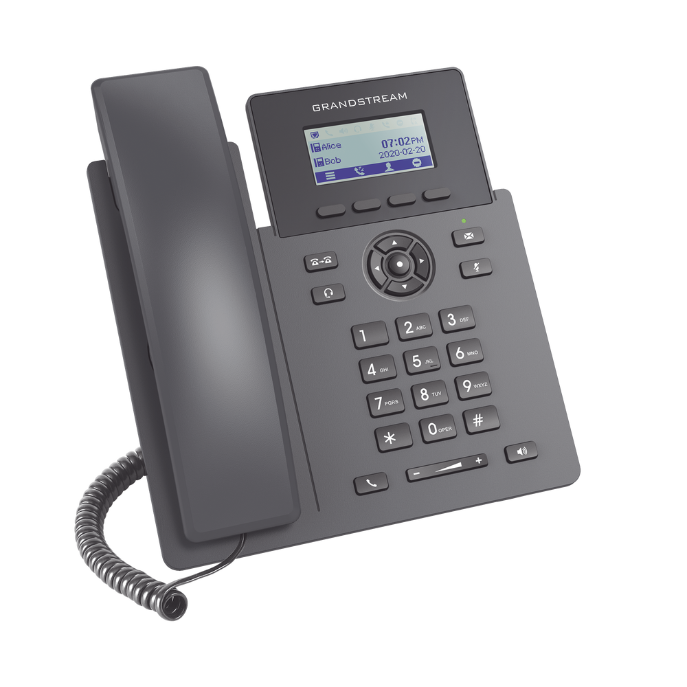 Teléfono IP Grado Operador, 2 líneas SIP con 2 cuentas, PoE, codec Opus, IPV4/IPV6 con gestión en la nube GDMS - Image 2