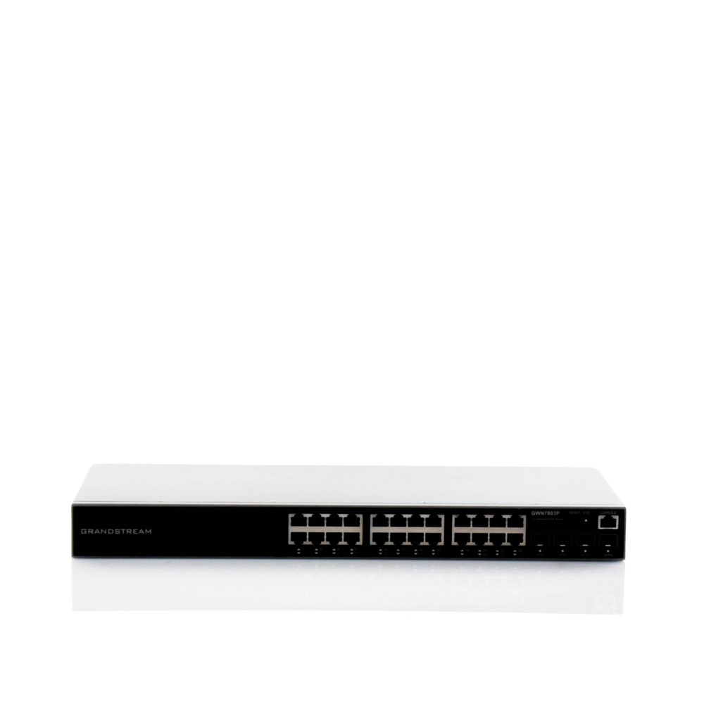 Switch PoE+ Administrable / 24 Puertos 10/100/1000 Mbps + 4 SFP / 360W PoE Total / Switching 56 Gbps / Cloud GWN Sin Costo / Montable en Rack - Image 5