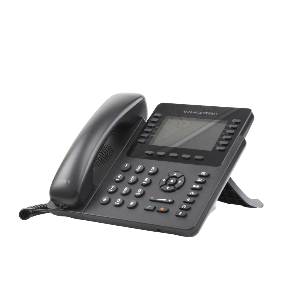 Teléfono IP empresarial de 12 Líneas con 5 teclas de función y conferencia de 4 vías, PoE - Image 2