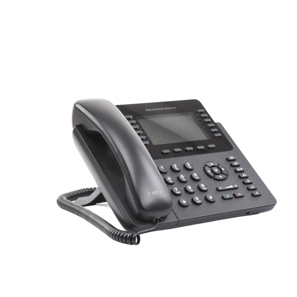 Teléfono IP empresarial de 12 Líneas con 5 teclas de función y conferencia de 4 vías, PoE - Image 3