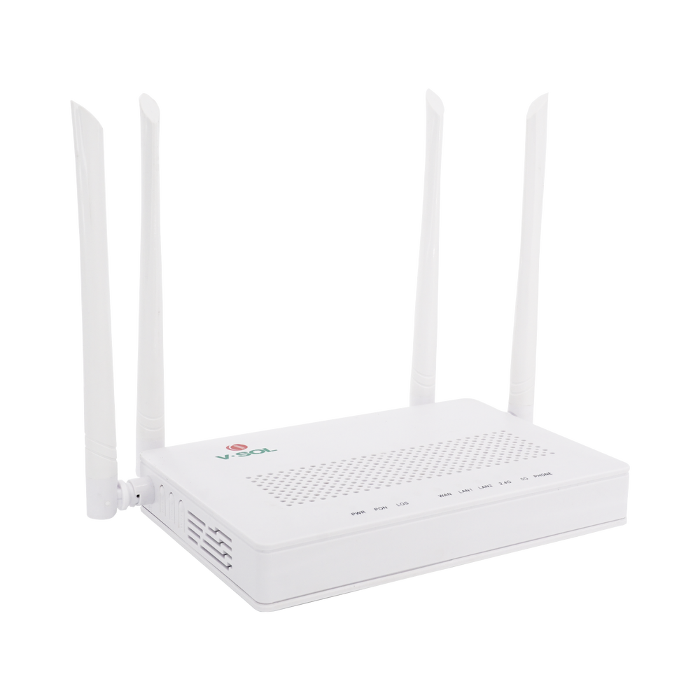 ONU Dual G/EPON con Wi-Fi AC de doble banda, 1 puerto SC/UPC + 2 puertos LAN Gigabit + 1 puerto FXS - Imagen 2