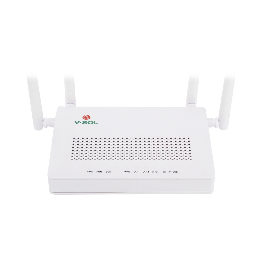 ONU Dual G/EPON con Wi-Fi AC de doble banda, 1 puerto SC/UPC + 2 puertos LAN Gigabit + 1 puerto FXS - Imagen 3