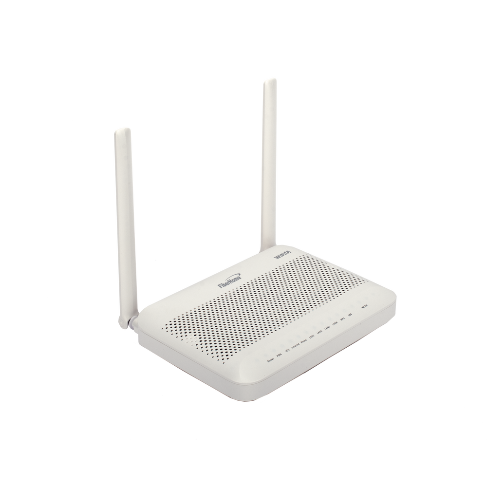 ONU GPON WiFi 6, (2.4/5 GHz), 2 Antenas de 5 dBi, Compatible con OLT de Terceros, 4 puertos Gigabit + 1 POTS + 2 USB, conector SC/UPC - Image 3