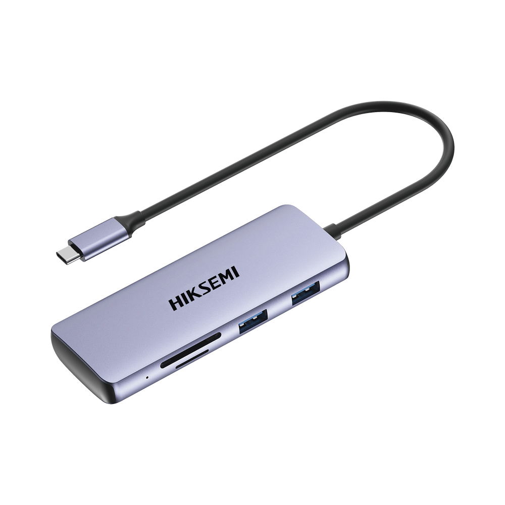 Hub (Adaptador) USB - C / 8 en 1 / 1 Salida HDMI (4K) / 1 Salida USB 2.0 / 3 Salidas USB 3.0 / 1 Salida SD (Memoria SD) / 1 Salida TF (Micro SD) / 1 Entrada USB - C (Carga Rapida / 100 Watts) - Image 3