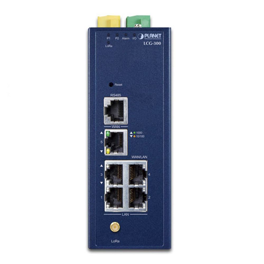 (LoRa) Gateway Industrial LoRaWAN con 5 puertos 10/100/1000T, Banda de 902 a 928 MHz, Con 2 Entradas y Salidas Digitales - Image 3