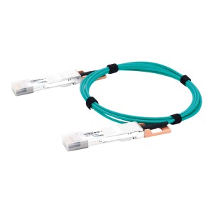 Cable AOC QSFP-DD de 400 Gbps a 400 Gbps / Cable de fibra óptica Activo / Longitud: 3 metros