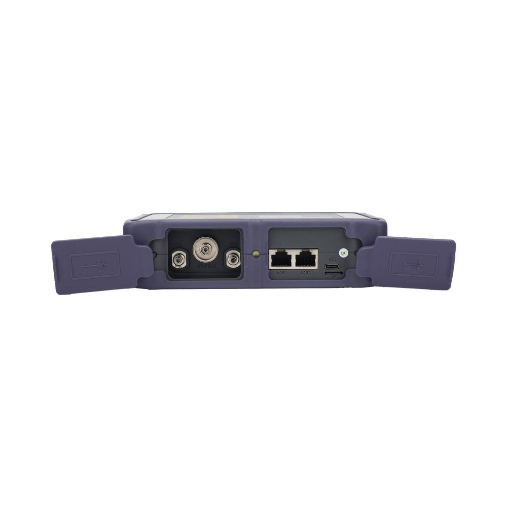 OTDR Touch para Pruebas en los Enlaces de Fibra Óptica Multimodo / Longitudes de onda 850nm y 1300nm / Función VFL 10mW / Función OPM / Función de Mapeo de cables de Red RJ45 / Recargable / Distancia de prueba de hasta 2 - Image 5