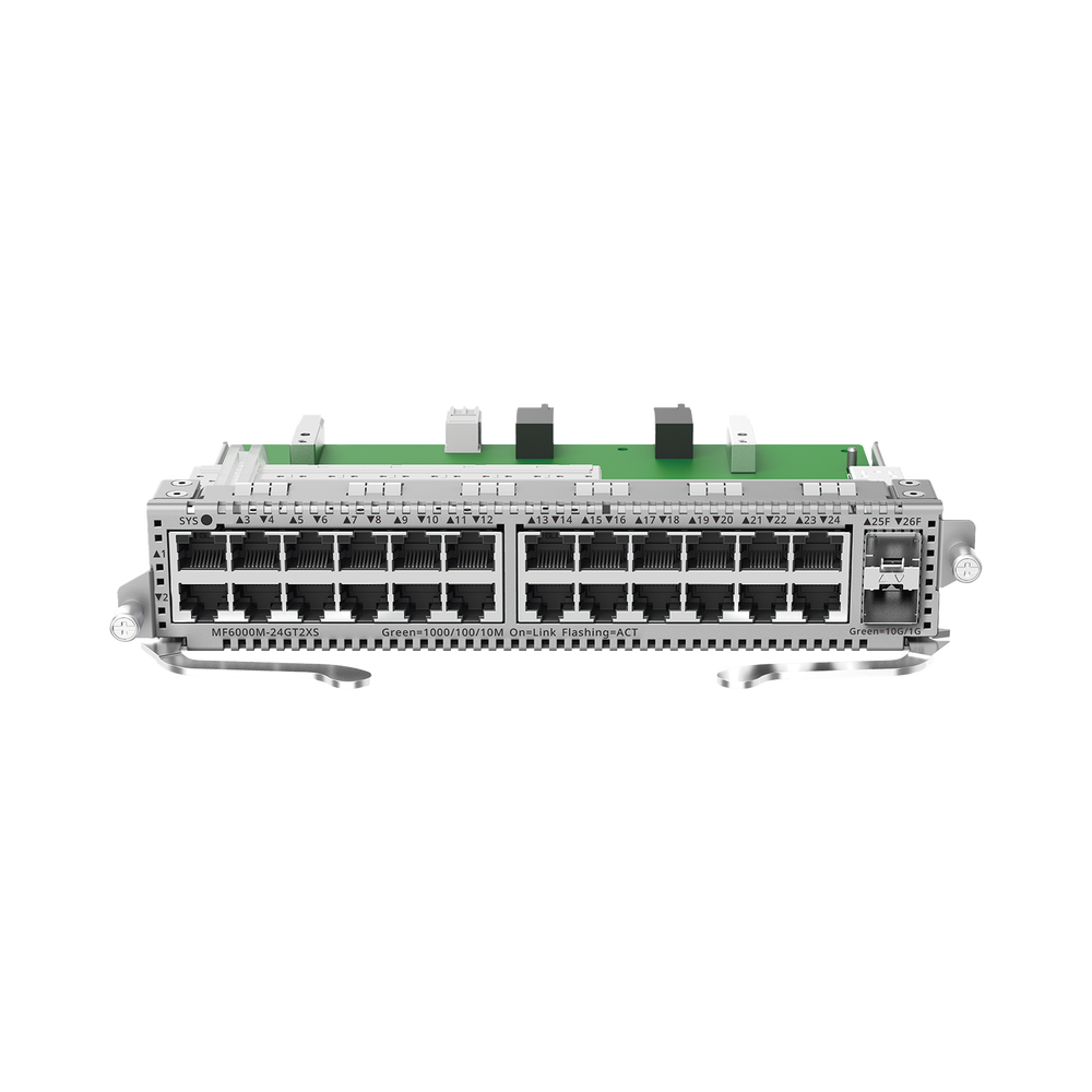 e-Lighten Tarjeta Modular para OLT modelo RG-NBF6002M, 24 puertos Ethernet de 1G, 2 puertos SFP+ de 10G - Image 3