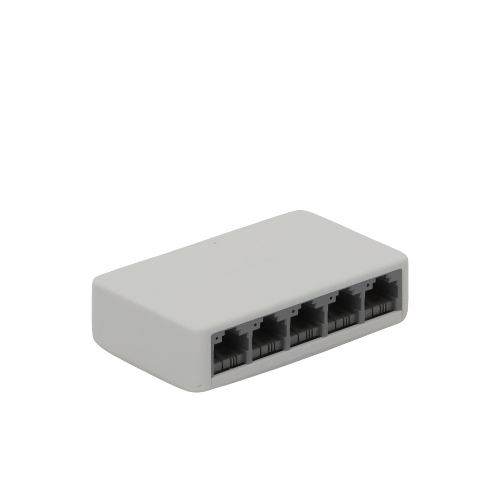 Switch NO Administrable / Para escritorio / 5 puertos 10/100 Mbps / Diseño Compacto / Plug and Play - Image 4