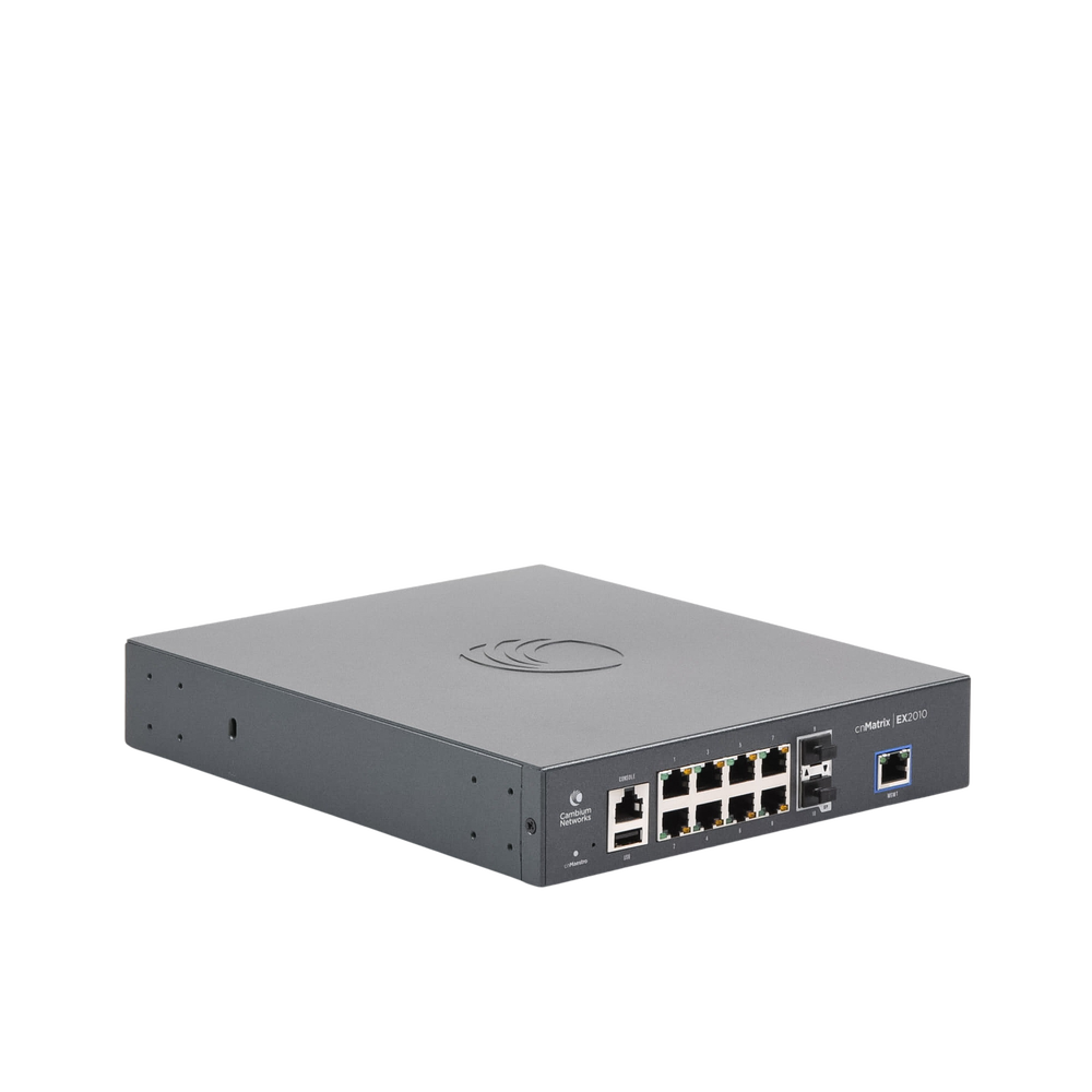 Switch inteligente cnMatrix EX2010 capa 3 de 13 puertos (8 Ethernet Gigabit, 2 SFP, 1 consola, 1 MNGMT, 1 USB) administración desde la Nube - Image 5